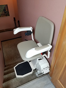 Edwardsville Illinois stair lift installation