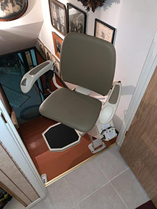 Sparta stair lift installation