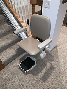 Waterloo stair lift installation