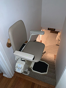 Wood River stair lift installation