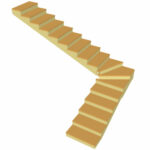 Curved stairs